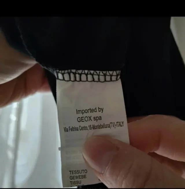 Camicia donna Geox nera