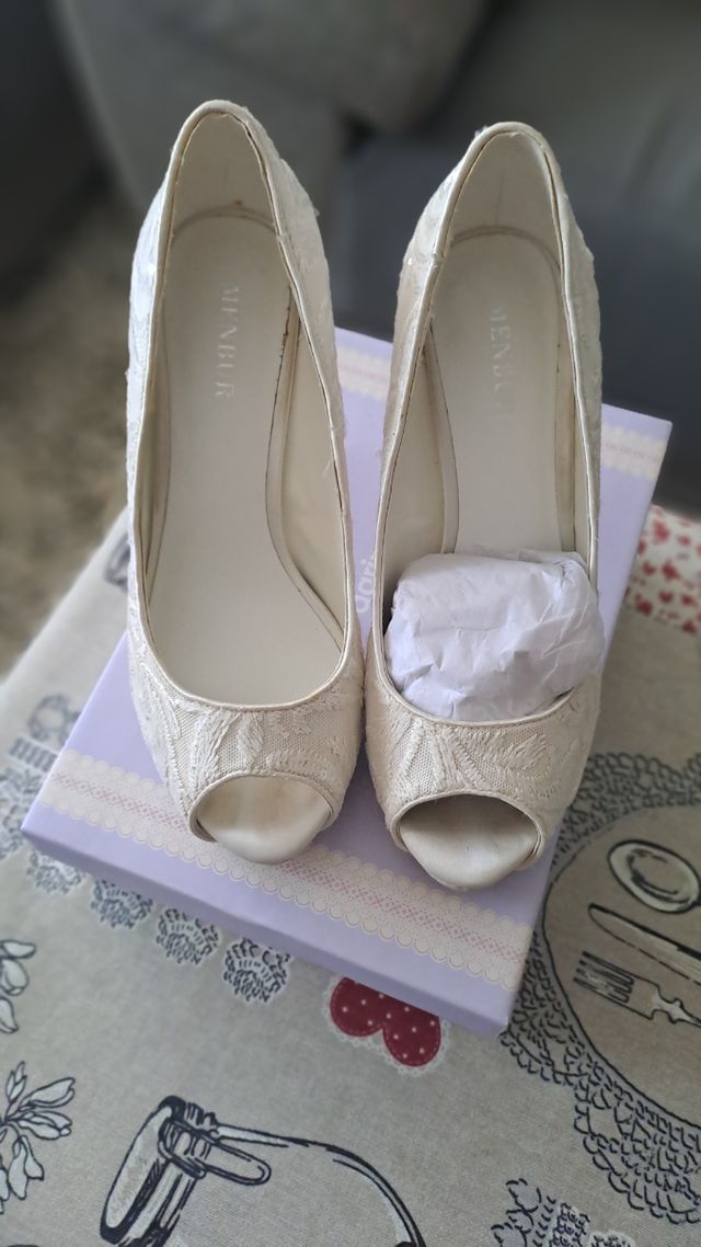 Zapatos de novia Nembur talla 38