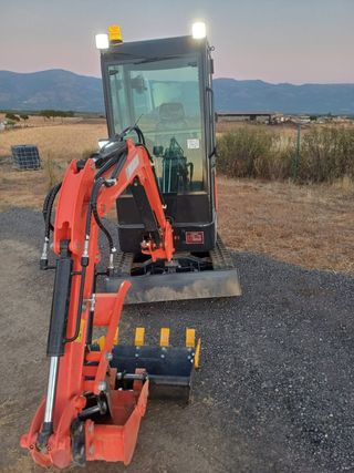 Mini excavadora