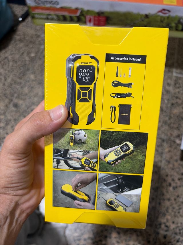 Mini compresor aire STANLEY