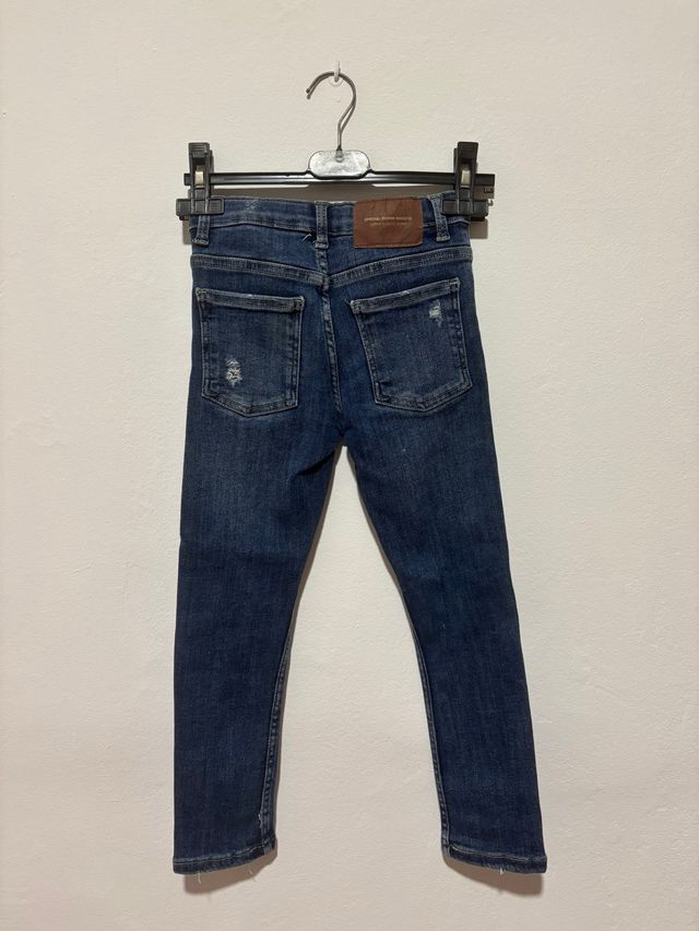 Vaqueros niño Zara azul