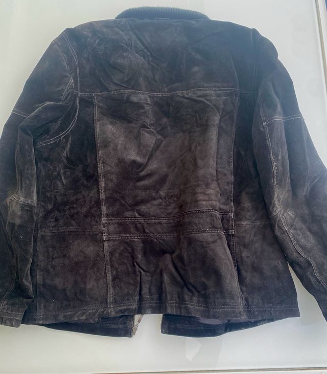 Chaqueta de gamuza para hombre