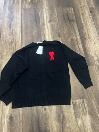 Sudadera AMI Paris Negra