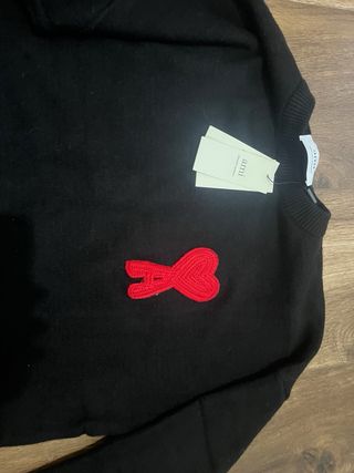 Sudadera AMI Paris Negra