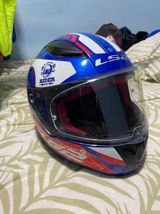 Casco Moto LS2 Rapid Azul