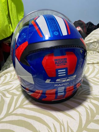 Casco Moto LS2 Rapid Azul