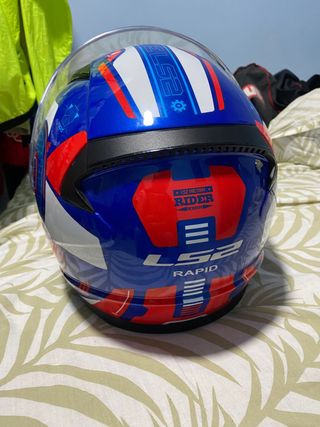 Casco Moto LS2 Rapid Azul