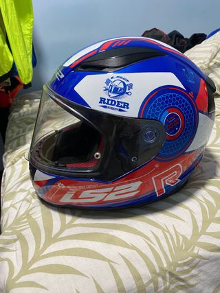 Casco Moto LS2 Rapid Azul