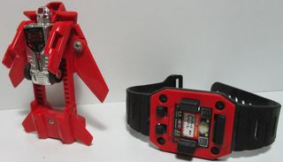 TRANSFORMERS avión Tomcat F-14 + reloj, bootleg