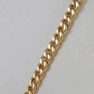 Cadena barbada de oro 18k 750 60cm