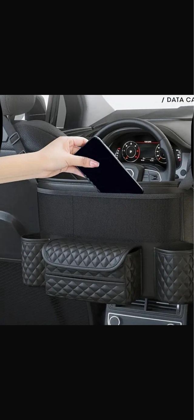 Organizzatore auto nero