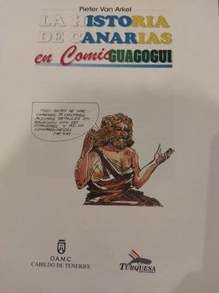 Cómic La Historia de Canarias