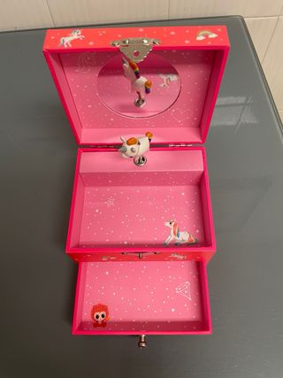 Joyero musical unicornio minimoomis