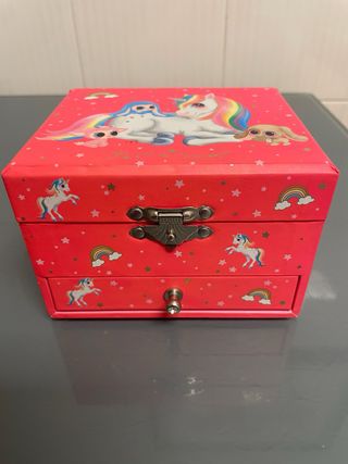 Joyero musical unicornio minimoomis