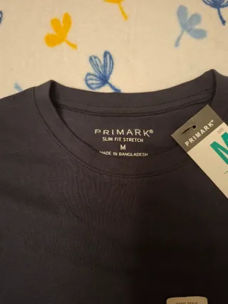 Camiseta gris Primark talla M