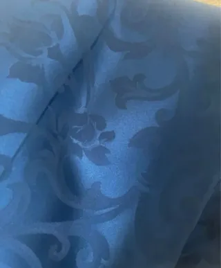 Falda de fallera azul marino