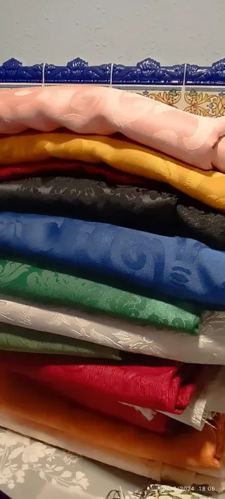 Falda de fallera azul marino