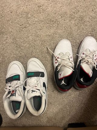 Nike Air Alpha Force 88 y Jordan Max Aura LEER