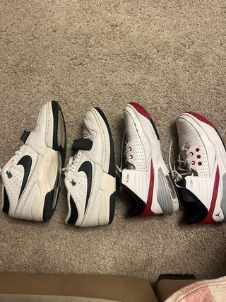 Nike Air Alpha Force 88 y Jordan Max Aura LEER