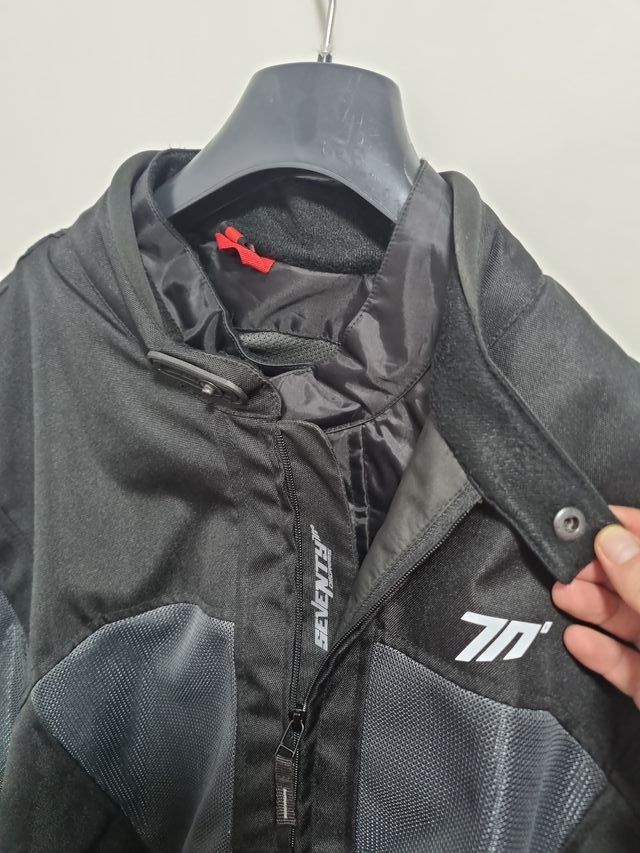 Cazadora Seventy Moto JT44 Negra