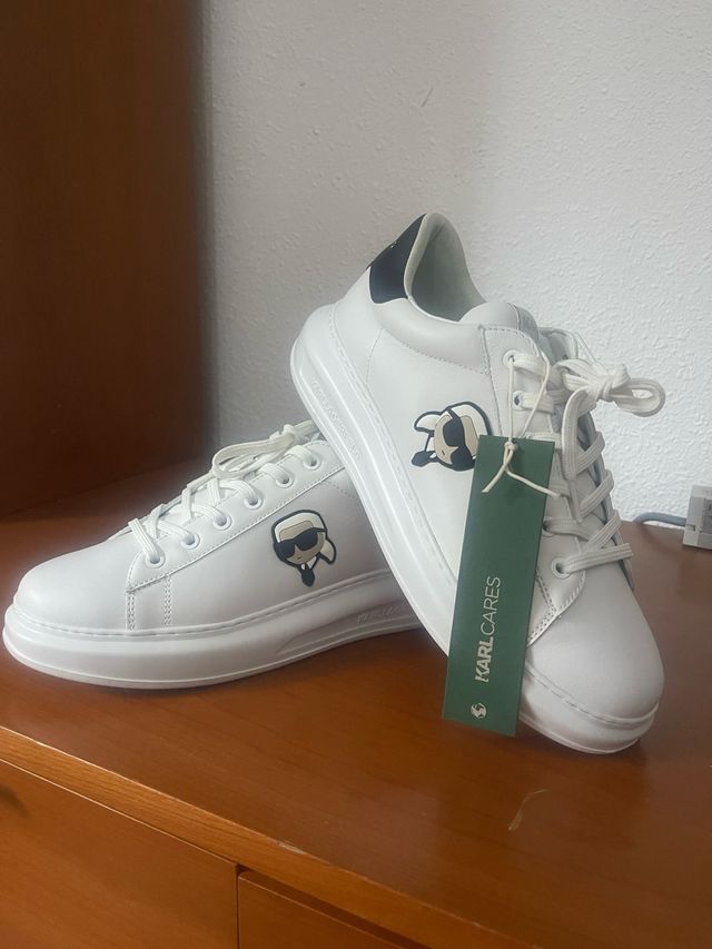 Zapatillas Karl Lagerfeld Blancas y Negras