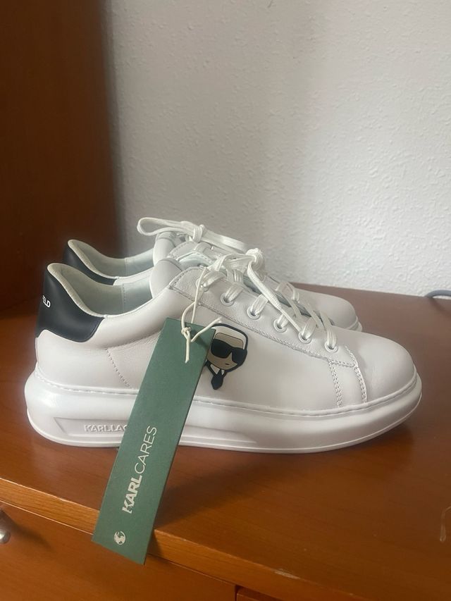 Zapatillas Karl Lagerfeld Blancas y Negras