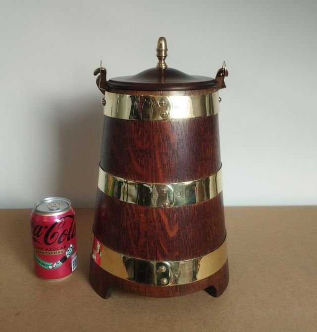 Sella Artesanal de Roble con Aro en Bronce 