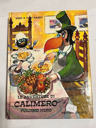 6 libri Le avventure di Calimero - Pulcino Nero