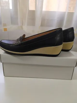 Zapatos Geox Mujer Azul