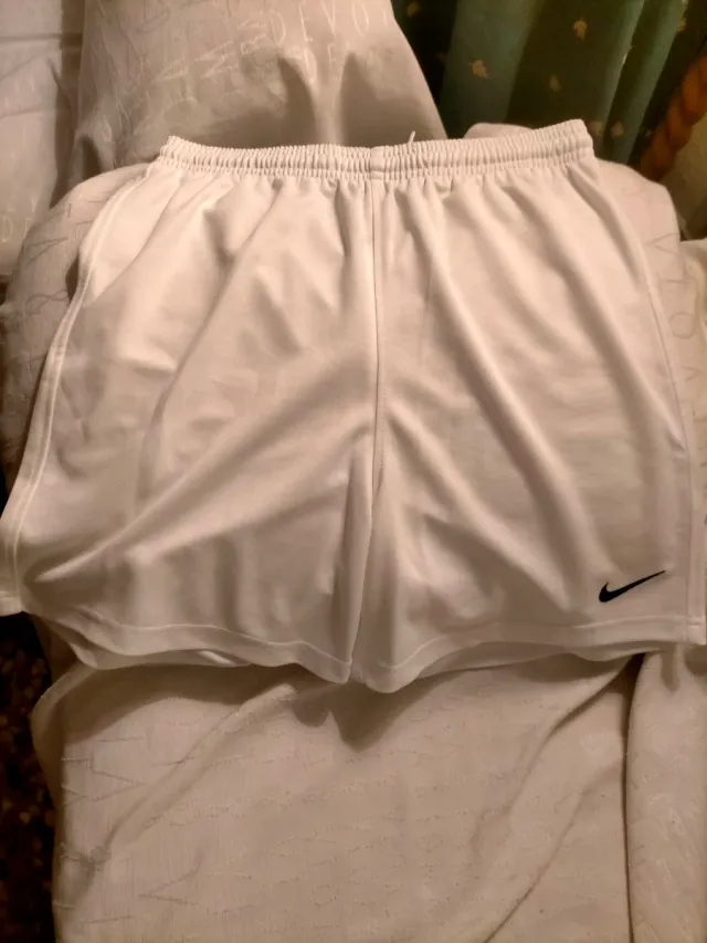 Pantalón Corto Deportivo Nike Blanco