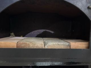 Estufa de leña metálica