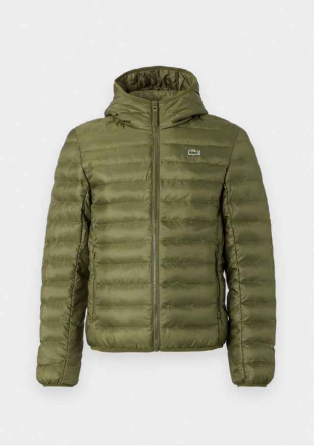 Chaqueta acolchada Lacoste verde