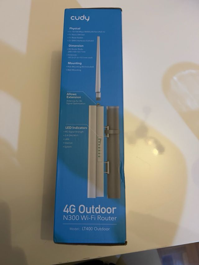 Router Cudy 4G Outdoor N300 Wi-Fi