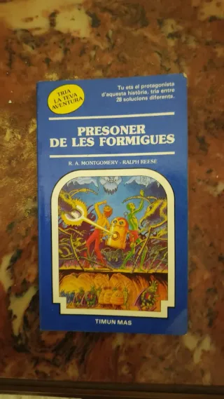 Llibre Presoner de les Formigues