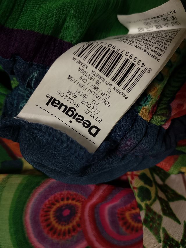 Blusa Desigual Talla Única Multicolor