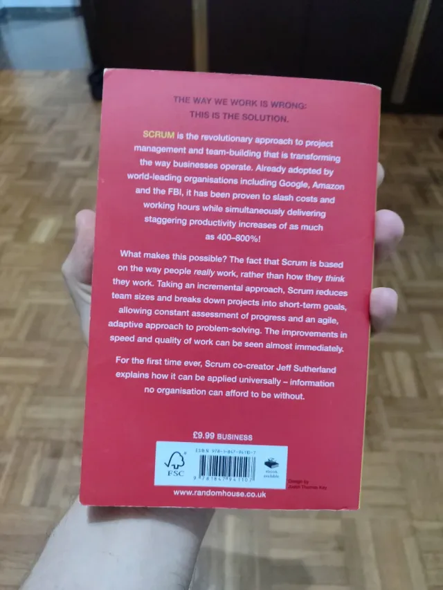 Scrum : the art of doing twice the work in half...