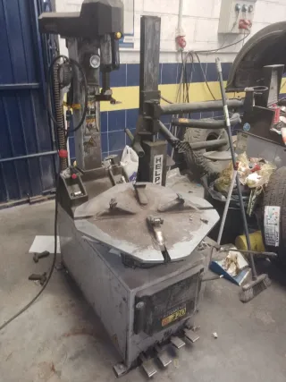 Desmontadora Neumáticos Aut. Brazo Ayuda