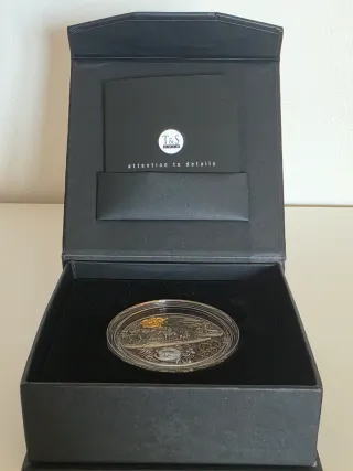 Moneda Don Quijote 2 Oz Plata 2024