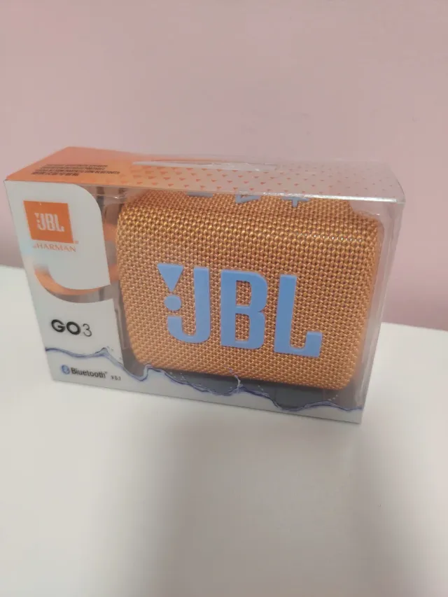 Altavoz Bluetooth JBL GO3 Naranja