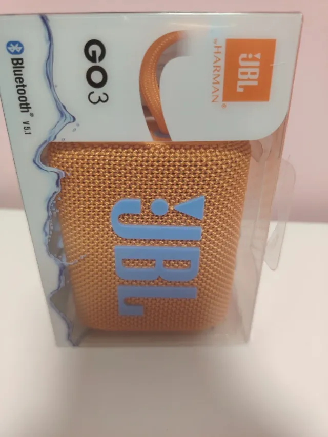 Altavoz Bluetooth JBL GO3 Naranja