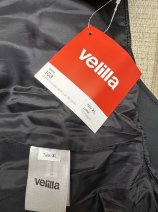 Chaleco acolchado multibolsillos Velilla negro