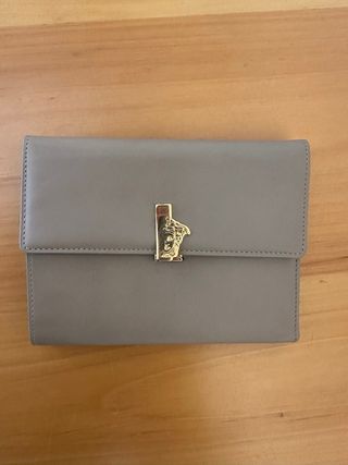 Portafoglio Versace Beige Oro Originale
