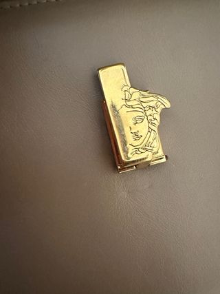 Portafoglio Versace Beige Oro Originale