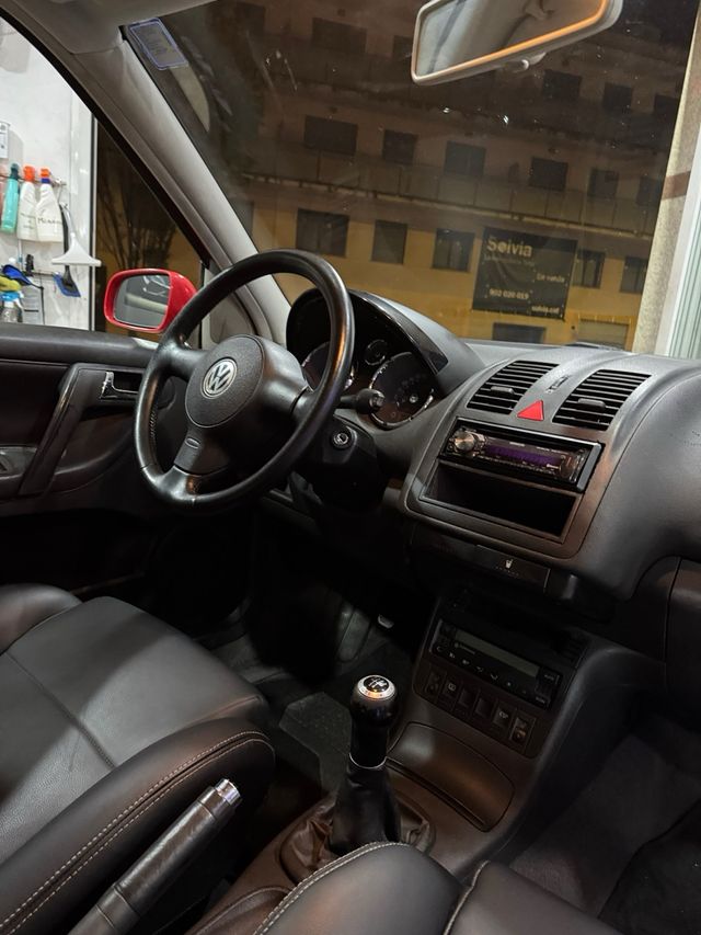 VOLKSWAGEN POLO 🟢 1.6 16v 125cv CUERO 158000km