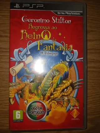 Jogo PSP Geronimo Stilton Reino da Fantasia