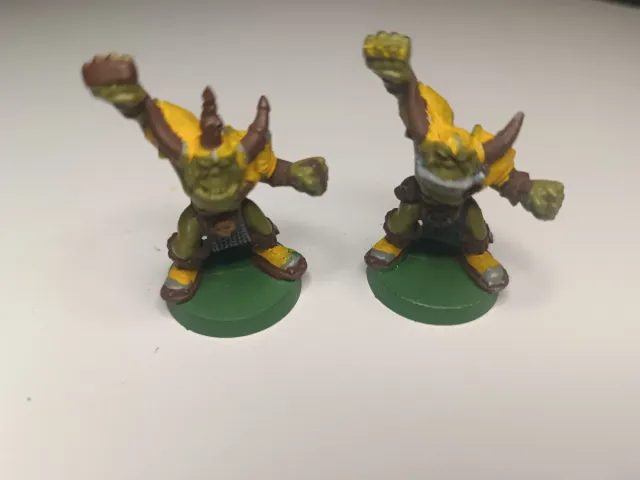 Blood Bowl Orcos Negros (2) miniaturas