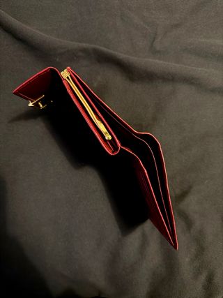 Cartera YSL Burdeos Vintage Piel