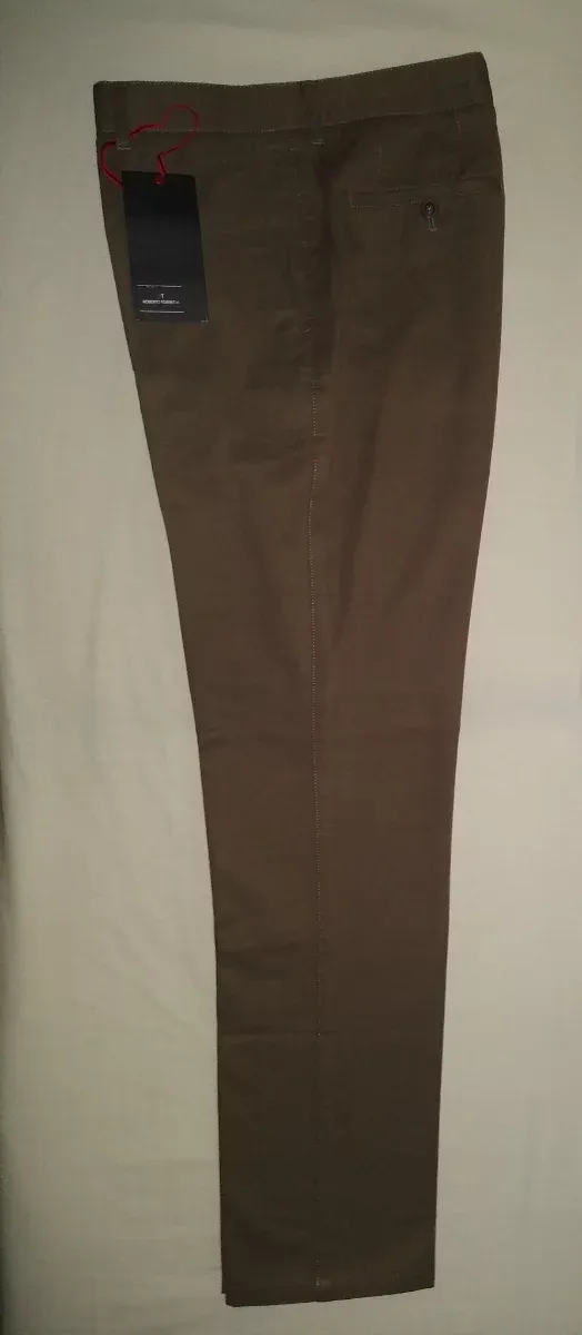 Talla 42 ROBERTO TORRETTA Pantalón Marrón