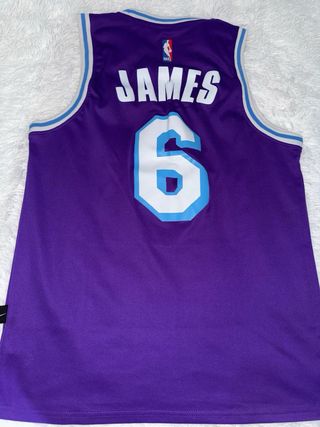 Camiseta Nike Lakers Morada Talla L