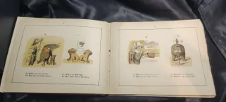 Libro antiguo del 1900 Wilhelm Busch Bilderbücher